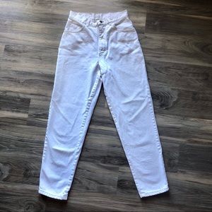 Moda International High Waisted White Jeans